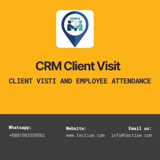 Odoo CRM Client Visit & Employee Attendance Management | Field Sales Visit Tracker